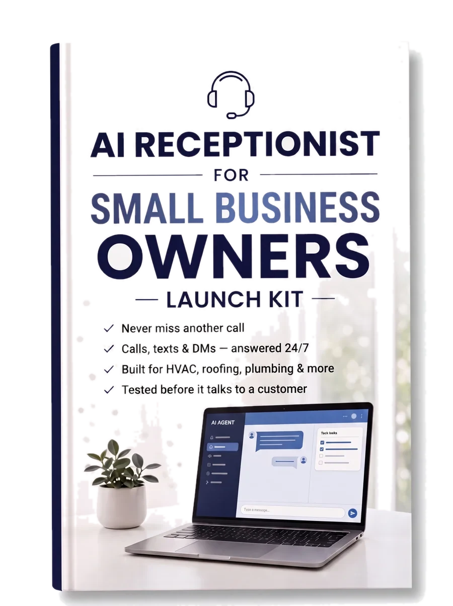 AI Receptionist for Small Business Owners — Launch Kit